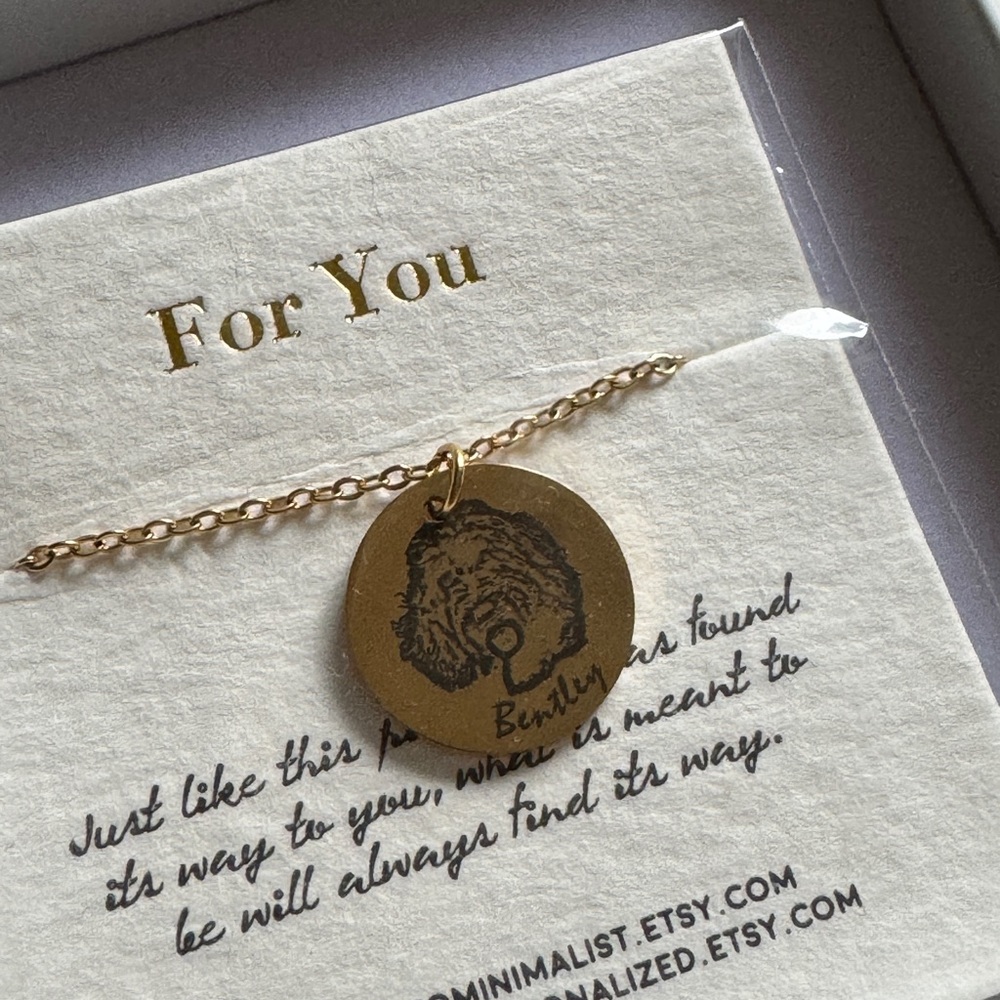 NWT Dog Necklace
